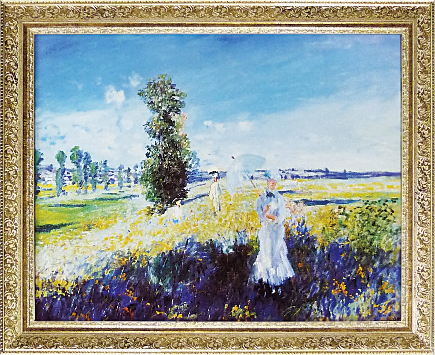 ゲル加工　アートフレーム サムトフト「うまくいくさ」Mサイズ ゲル加工アート アートフレーム