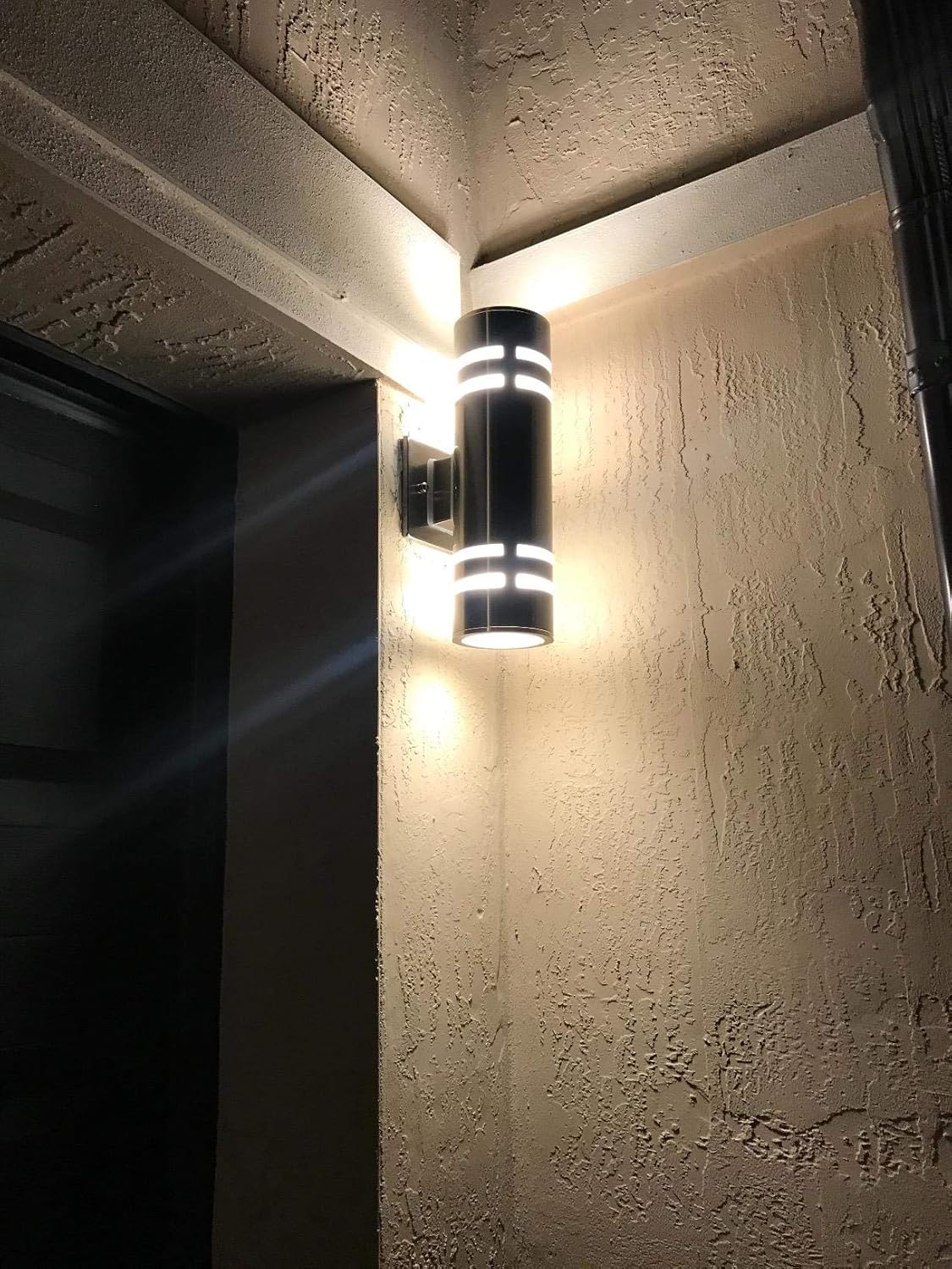 Blасk Frіdау - 50% оƒƒ Tengxin Outdoor Wall Sconce Waterproof Wall Light Fixture Porch Light,Wall Mount Light, Stainless Steel 304 Outdoor Wall Light, UL Listed, Suitable for Garden & Patio Lights. …