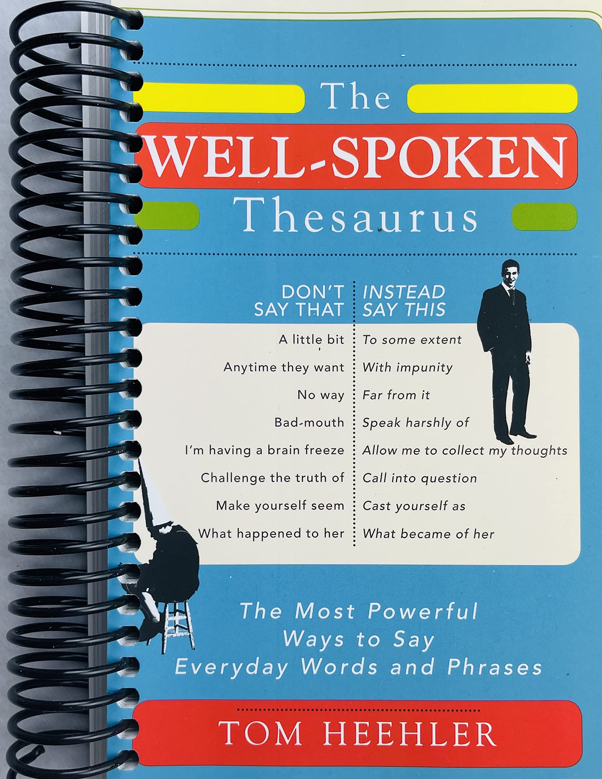 The Well-Spoken Thesaurus: The Most Powerful Ways to Say Everyday Words and Phrases [Spiral-bound]