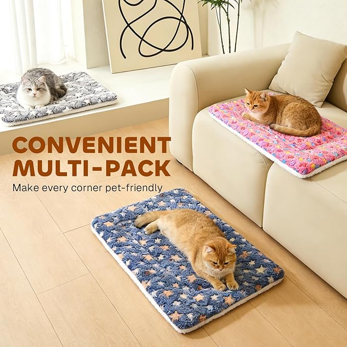 Colchoneta para Mascota Reversible Lavable 44 x 36 cm para Razas Pequeñas miniatura 3