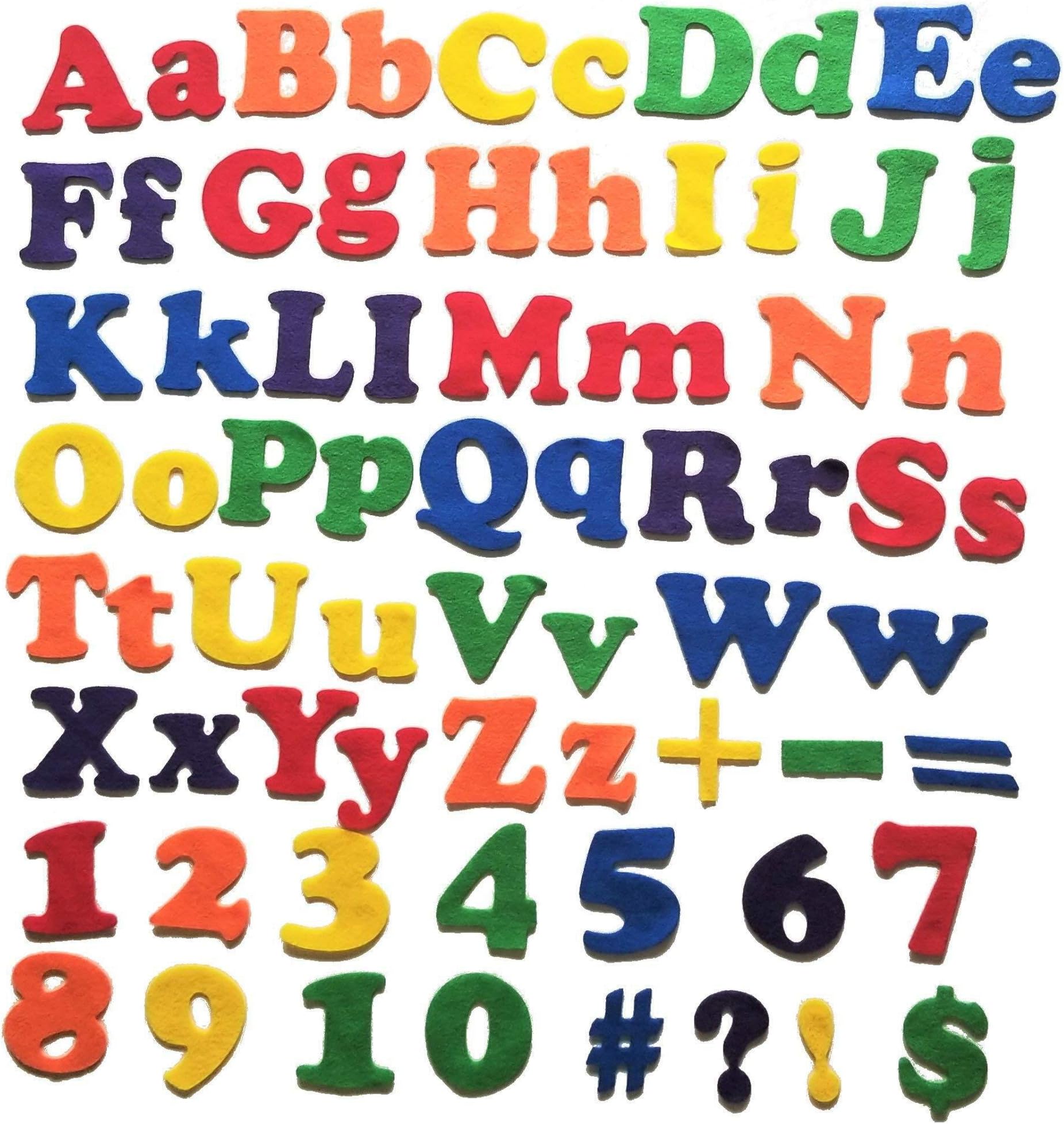 Wildflower Toys Felt Alphabet ABCs