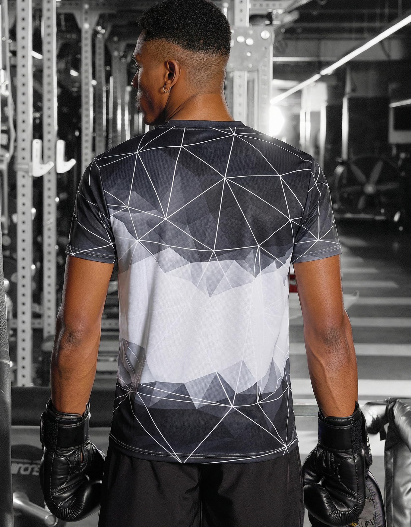 Cimic 1 or 3er Pack Sport Tshirts Herren Funktionsshirt Farbverlauf Schnelltrocknend Atmungsaktive Trainingsshirt Fitness Laufshirt Kurzarm