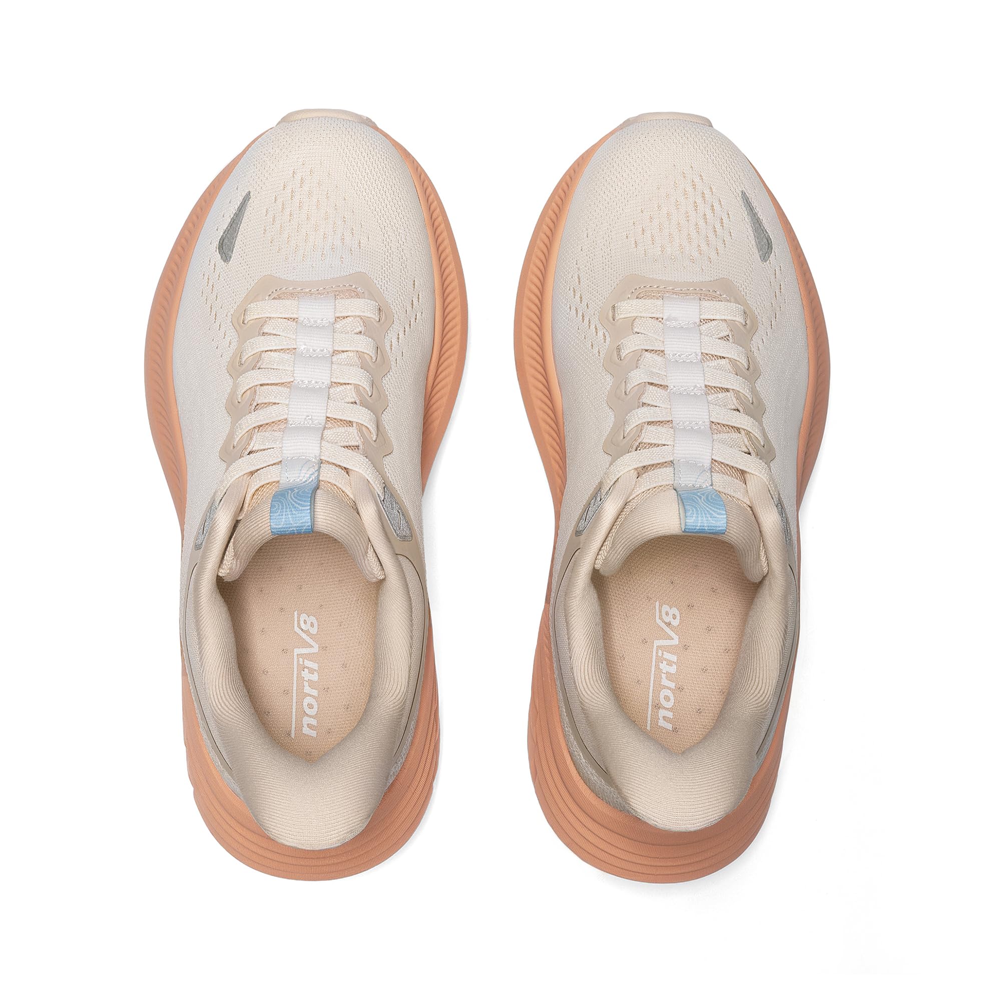 NORTIV 8 Damskie buty do biegania w terenie, antypoślizgowe, oddychające sneakersy z amortyzacją, do aktywności na świeżym powietrzu, wędrówek, fitnessu i na co dzień.