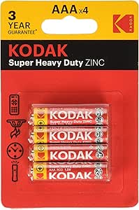 Kodak Papeleria Pack 4 Kodak Batterie R3 AAA