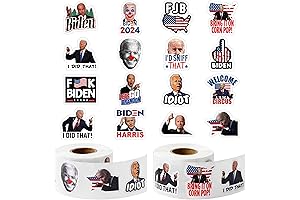 Let's Go Brandon Bumper Stickers - 1000pcs Funny Anti-Biden Sticker