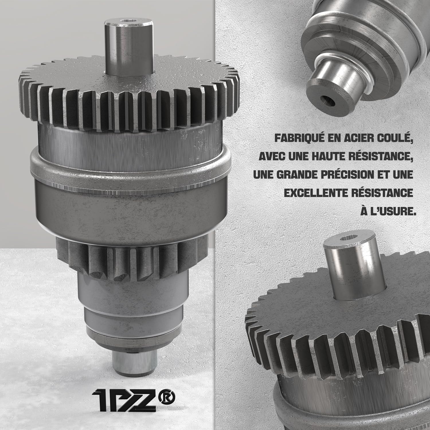 1PZ FR5-HB1 Motor de arranque Bendix compatible con Polaris ATV UTV 325 330 335 425 500 Sportsman Scrambler Magnum Trail Boss Ranger 113528 18645 495713 3084981 3090188