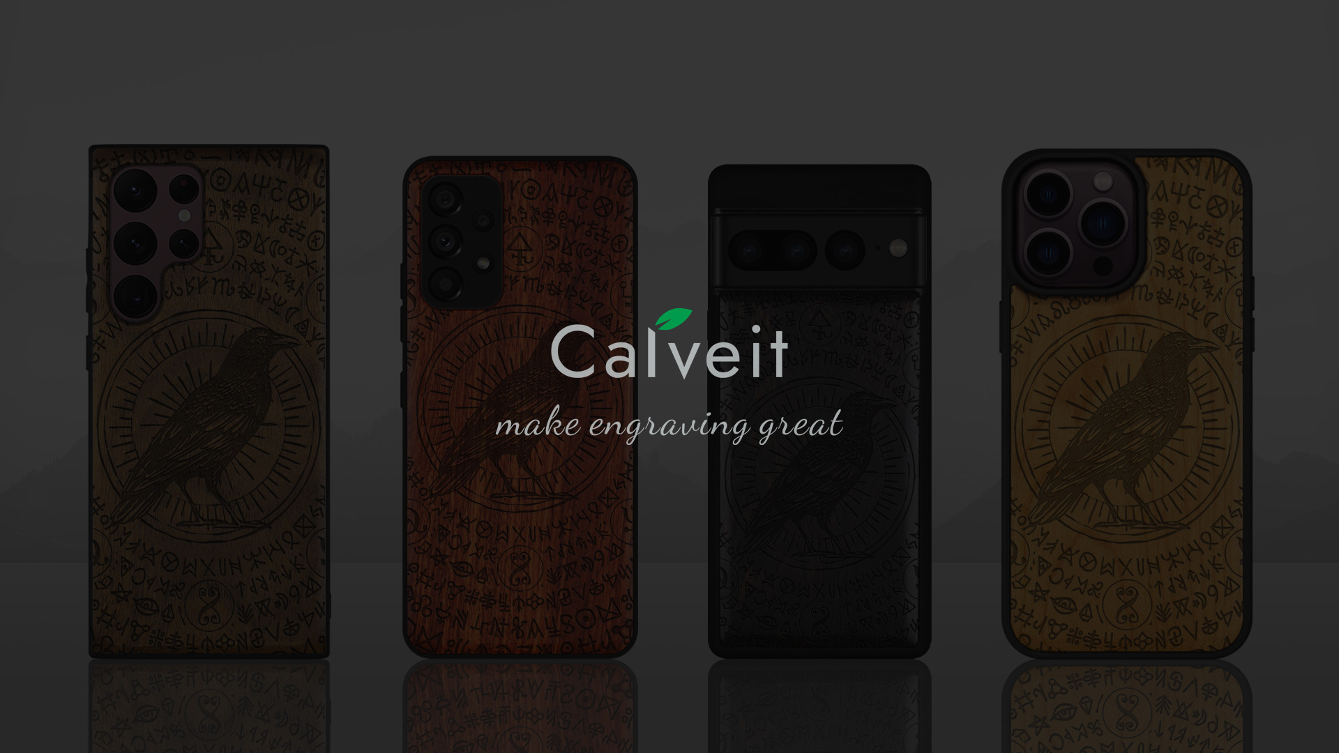 Carveit Custodia Compatibile MagSafe per Pixel 10 / Pixel 10 Pro Case, Legno Cover avec Magnetico per Google Pixel 10/10 Pro Custodia Paraurti TPU (Noce-La bussola al largo delle grandi onde