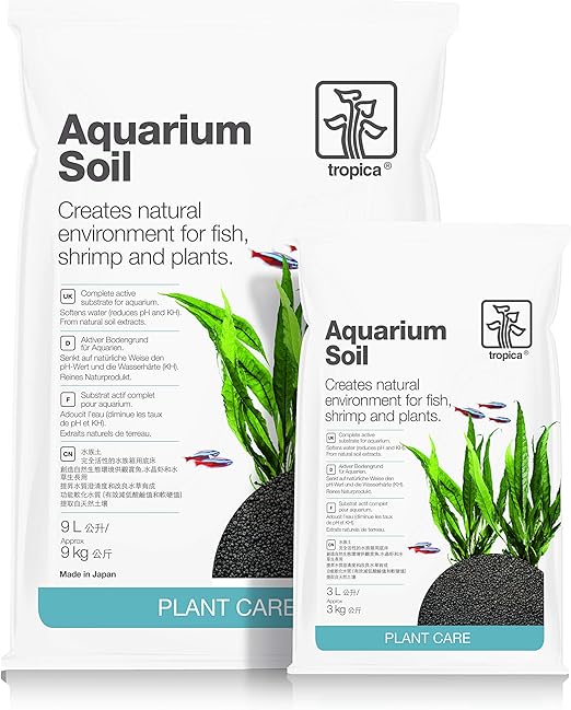 Plant Care Freshwater Planted Aquarium Soil 3 Liter Bag