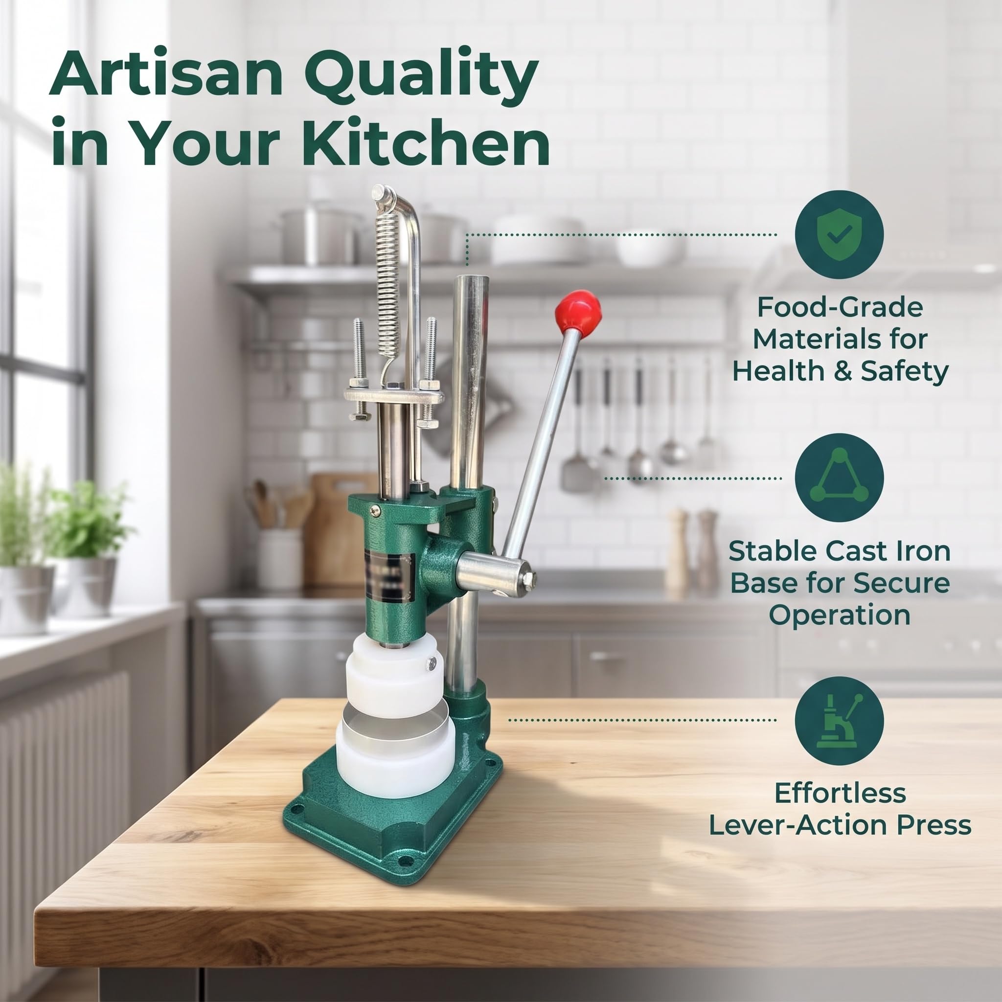 Máquina Manual para Hacer Tartaletas De Huevo, Máquina Manual para Prensar Tartaletas De Huevo, Herramienta para Moldear Tartaletas De Crema Pastelera, Antiadherente, Herramienta Manual para