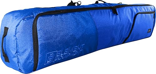 Miniatura 18 de Element Equipment Bolsa de snowboard acolchada de lujo - Bolsa de viaje de alta gama gris, (Grey Ripstop),Azteca,Bar B Rosa,Negro -,Negro