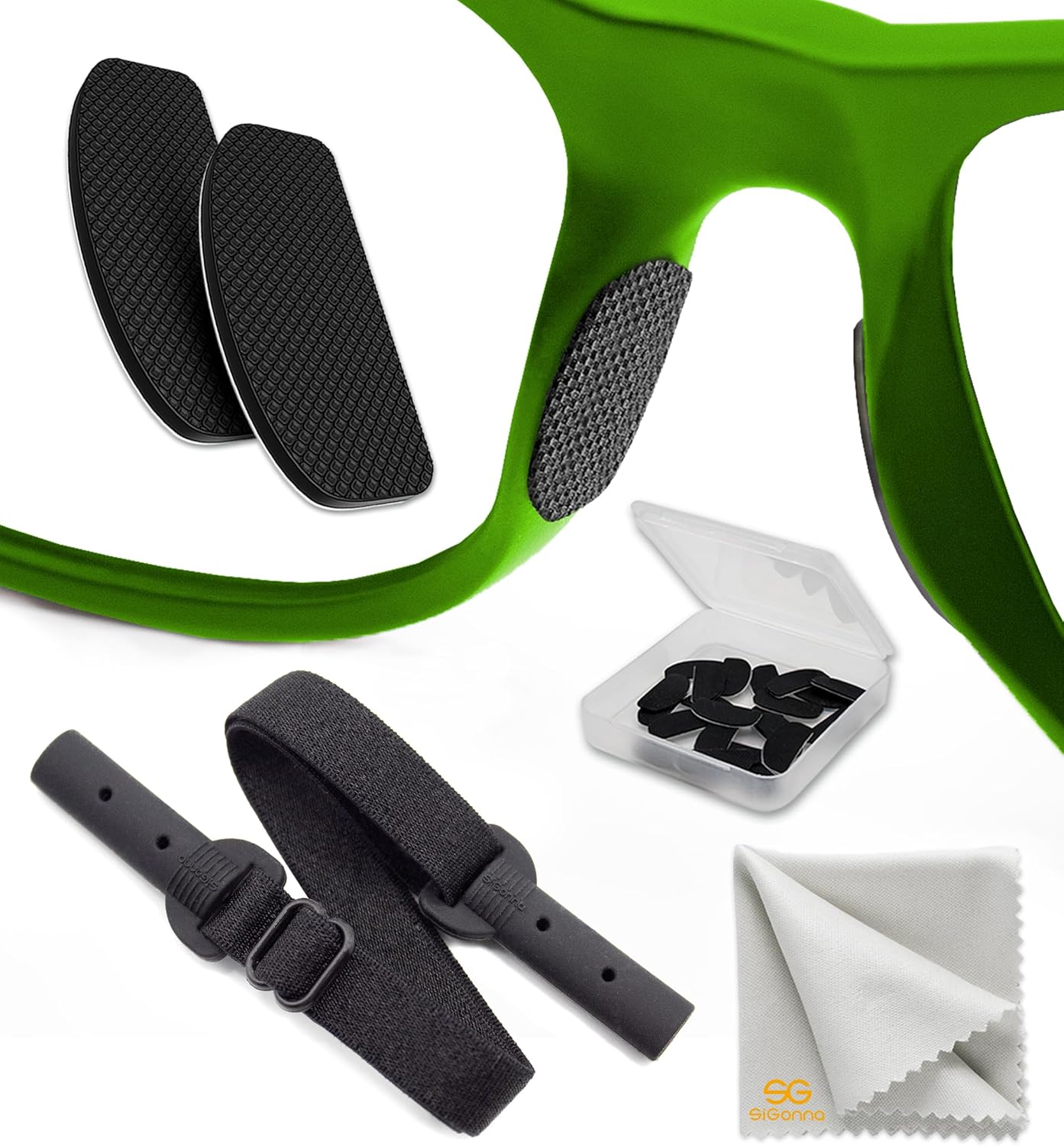 Eye Glasses Nose Grip Non Slip 0.5 mm Ultra Thin Eyeglass