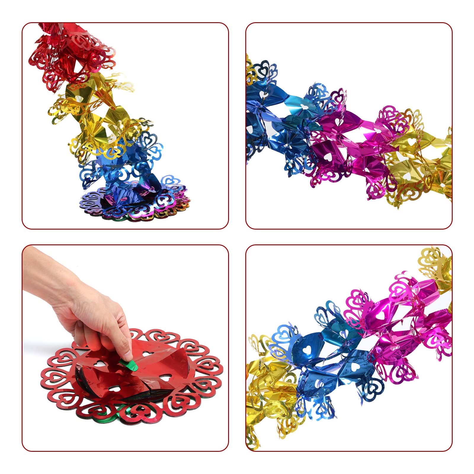 Skystuff 2Pcs Christmas Ceiling Decorations - Image 3