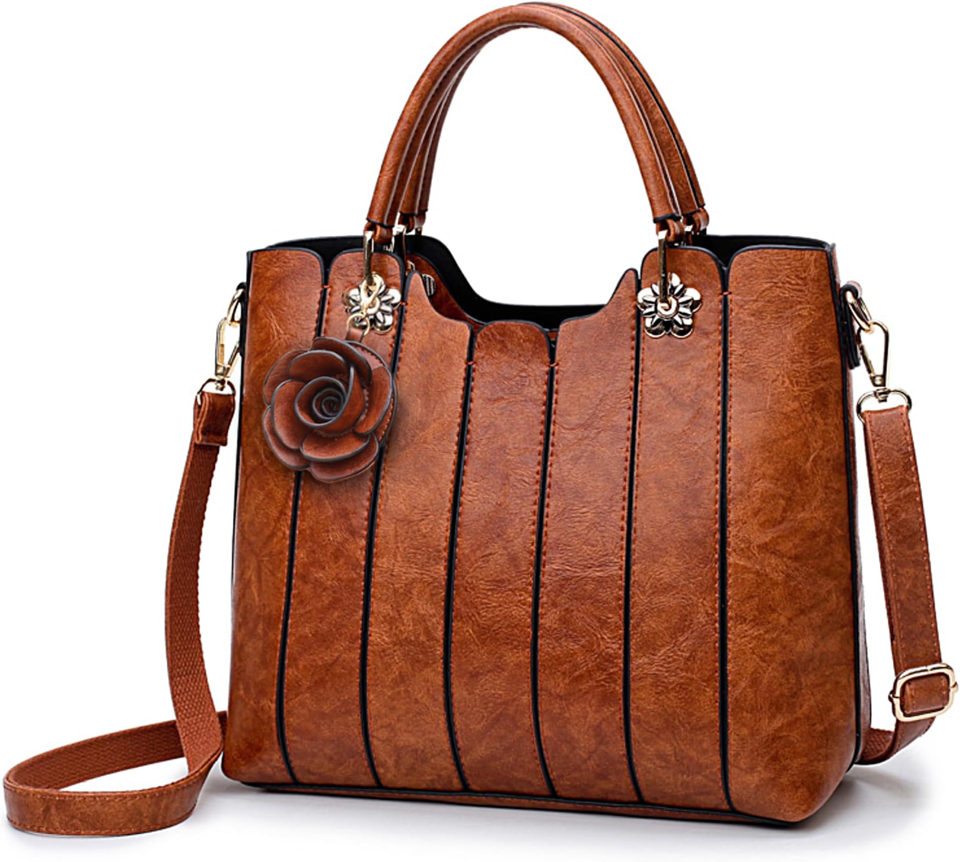 Mothers Day Gift, Vegan Leather Purses for Women, Faux Leather Handbags for Women, Top Handle Bag