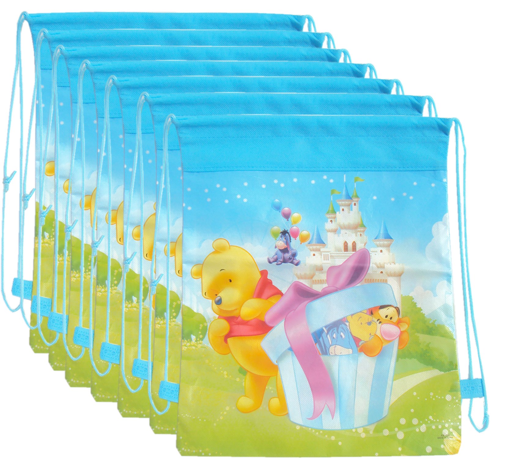 Asera 12 Pcs Winnie d Pooh Dori Bag Haversack Bag Gift Bags for Birthday Return Gifts for Kids (B073X417J8) Amazon Price History, Amazon Price Tracker