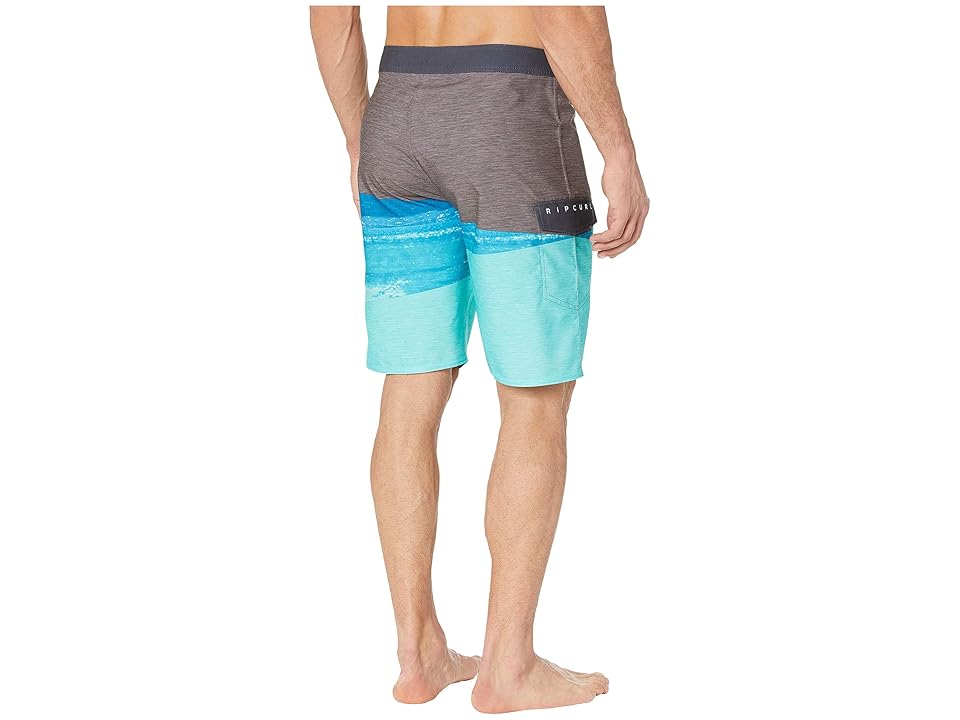

Rip Curl Wedge Boardshorts (Teal) Men's Swimwear, Blue