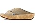 FitFlop Lulu Lux Graphic-weave Suede Cross Slides - Left View