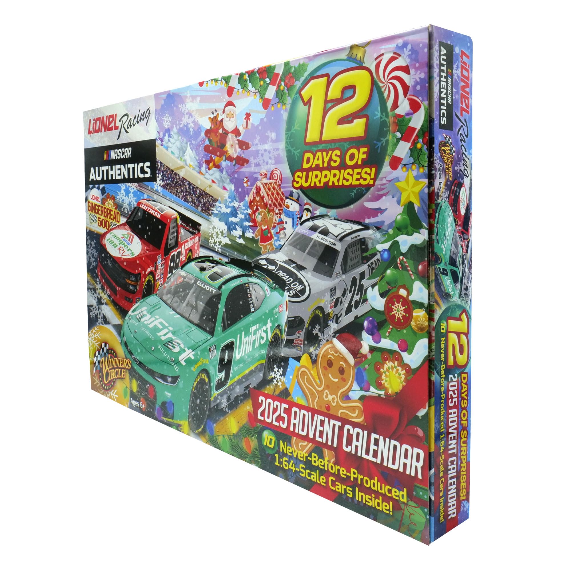Amazon.com: Lionel Racing 2025 Advent Calendar - Twelve Days of 1