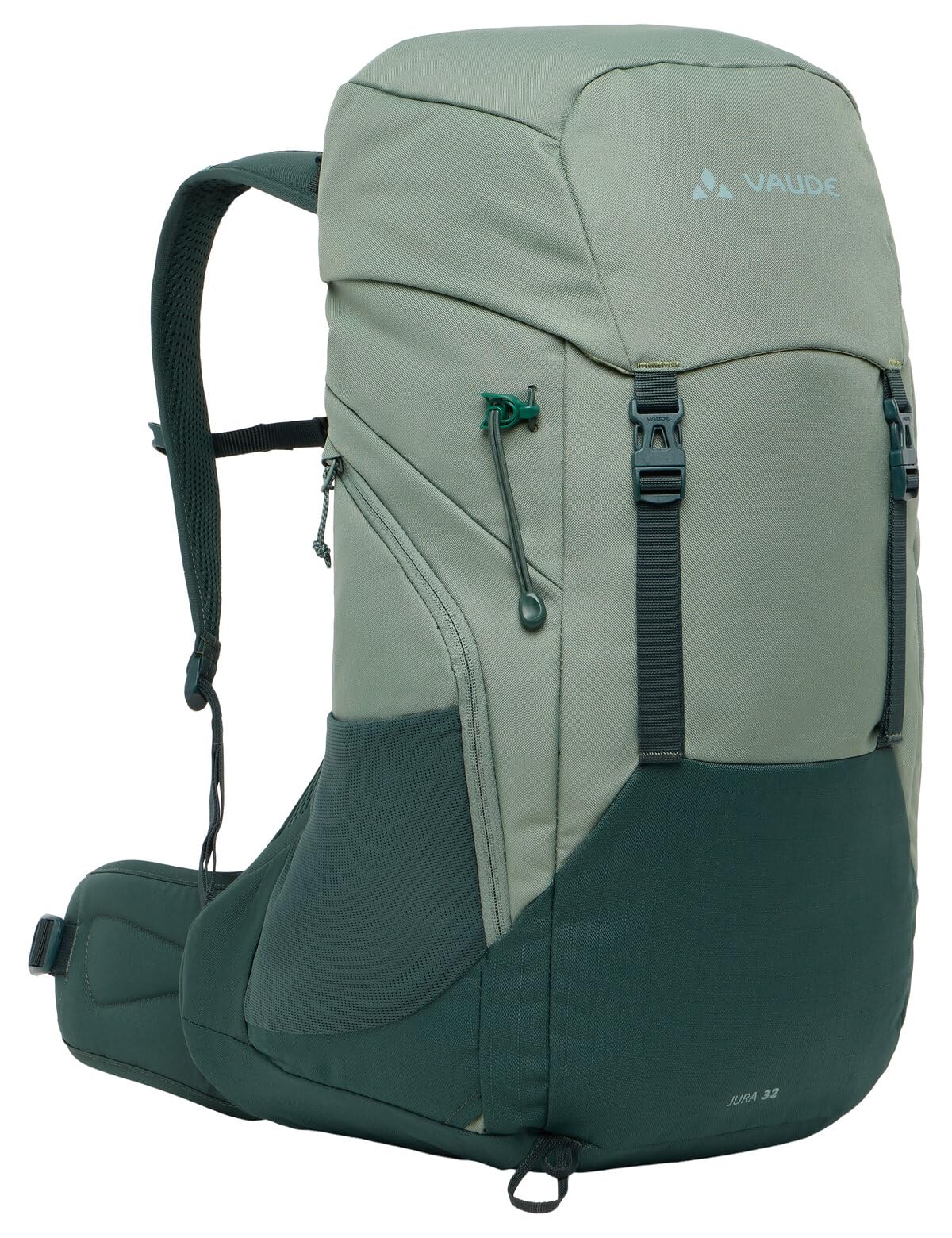 VAUDE Jura 32 – Zaino da trekking 32 l, molto spazio con design ergonomico, pannello posteriore traspirante, scomparto per sistema di idratazione e materiale robusto, ideale per lunghe escursioni