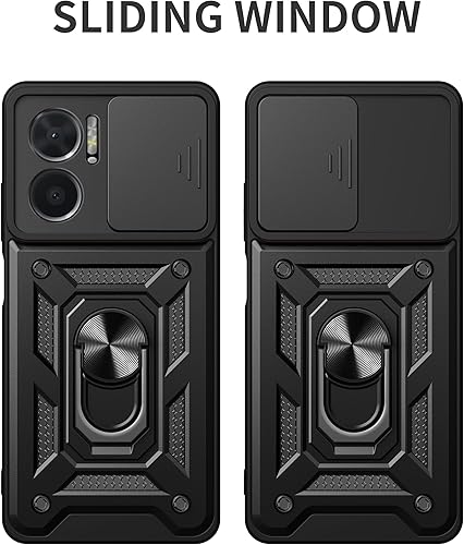 Vista 265 de Carcasa de soporte compatible con Motorola Razr 2023, con cubierta deslizante para lente de cámara compatible con Motorola Razr 40 5G 2023 XT2323-1