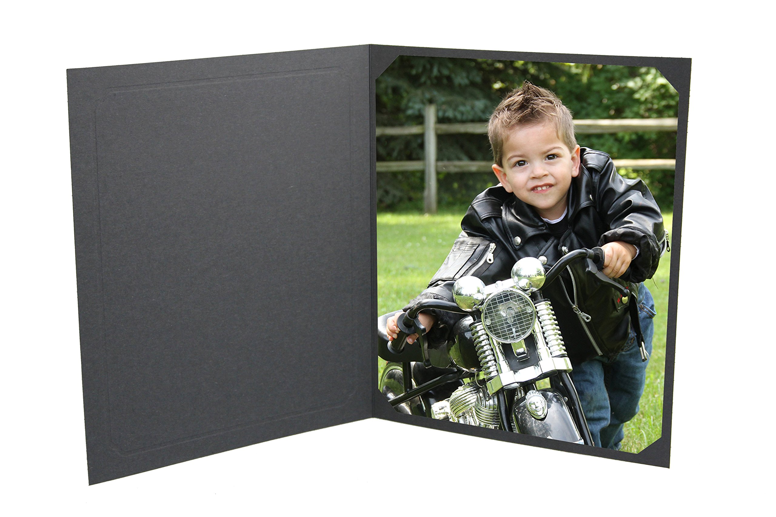 Tyndell Black Mascot Photo Folder 4x6/5x7 (10 Pack)