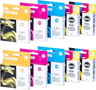 10 Pack Colour Cat 18XL Replacement Ink Cartridges for Epson 18XL 18 Compatible with Epson Expression Home XP-205 XP-215 XP-225 XP-305 XP-312 XP-315 XP-322 XP-325 XP-405 XP-412 XP-415 XP-422 XP-425