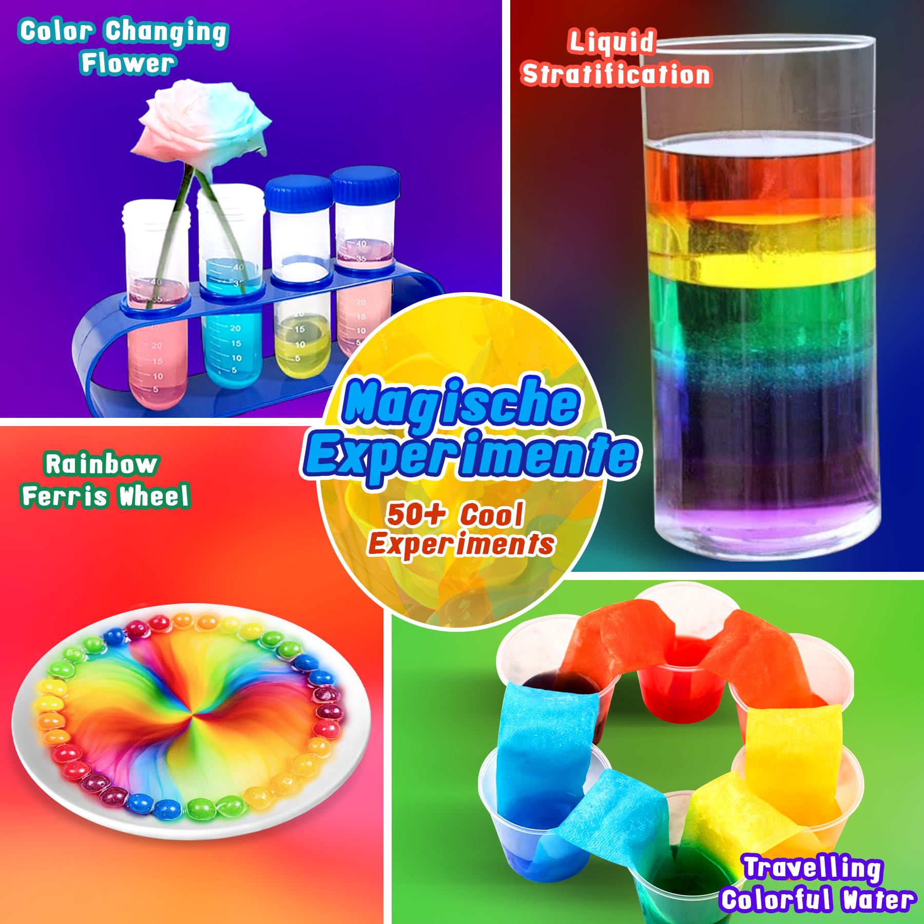 70+ Esperimenti Scientifici per Bambini - Esperimenti di Chimica - Giochi Bambini 6 7 8 9 10 Anni - Regalo Bambina Bambino Premium Tecnologia Avanzata