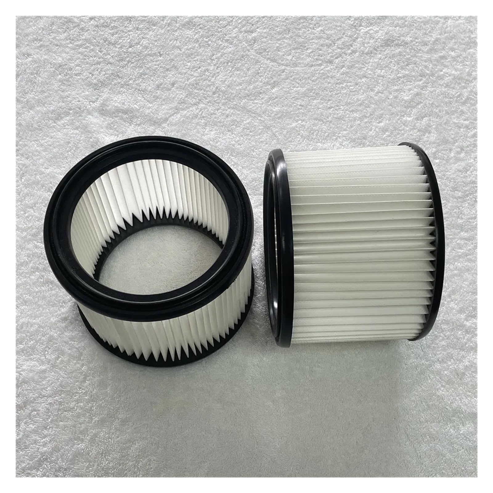 AGASHI Paquete de 2 filtros de vacío, Piezas de aspiradora, Compatible con Nilfisk/Alto/Aero 21,25,26,31 Flex VC (E) 21-26L Protool VCP10E