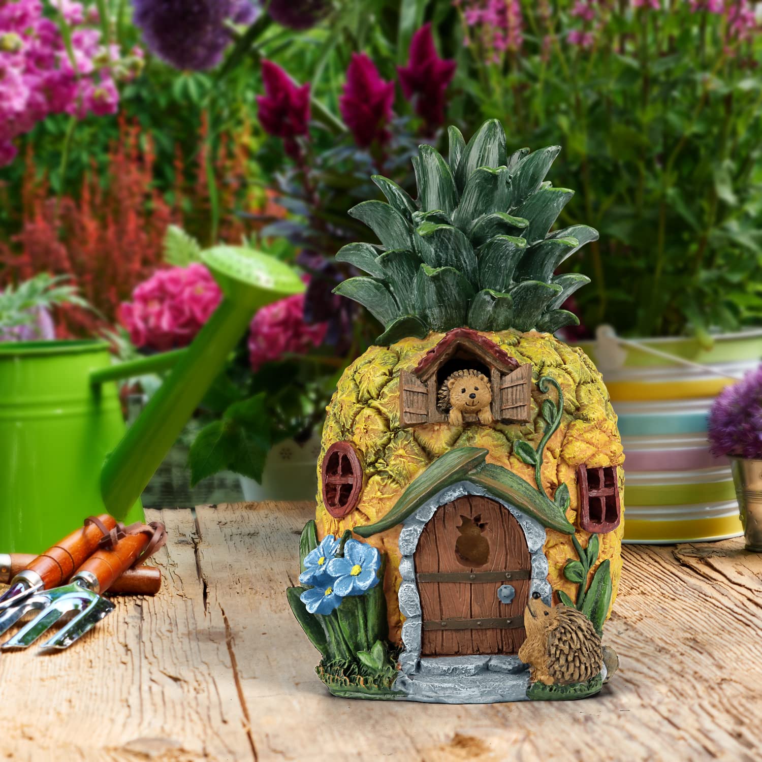Amazon.co.jp: Art Elf Garden フェアリーハウス ソーラーパワーライト