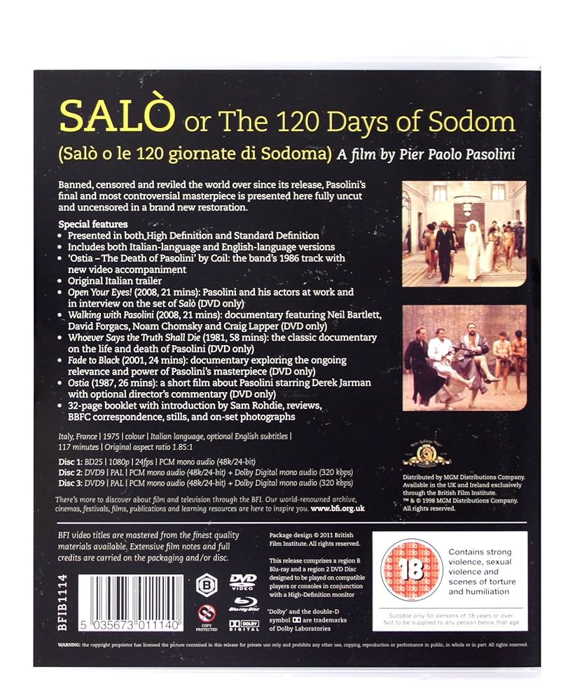 その他 Sal? o le 120 giornate di Sodoma [DVD] [Import] Salò o Le 120 giornate di Sodoma. DVD. Con Libro [Import