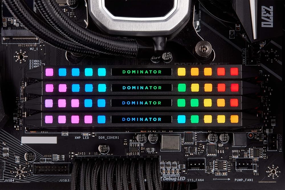 Corsair Dominator Platinum RGB, 128GB (4 x 32GB) DDR4-3200MHz Desktop Memory with CL16 thumbnail 5