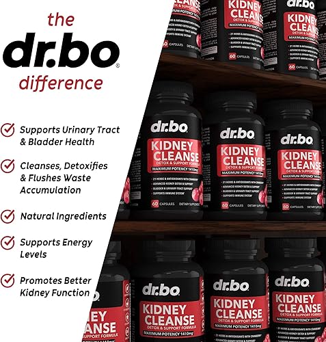 Miniatura 5 de Suplemento de desintoxicación de limpieza de colon y riñón – Pastillas de limpieza intestinal de 15 días y probiótico para hinchazón y evacuación