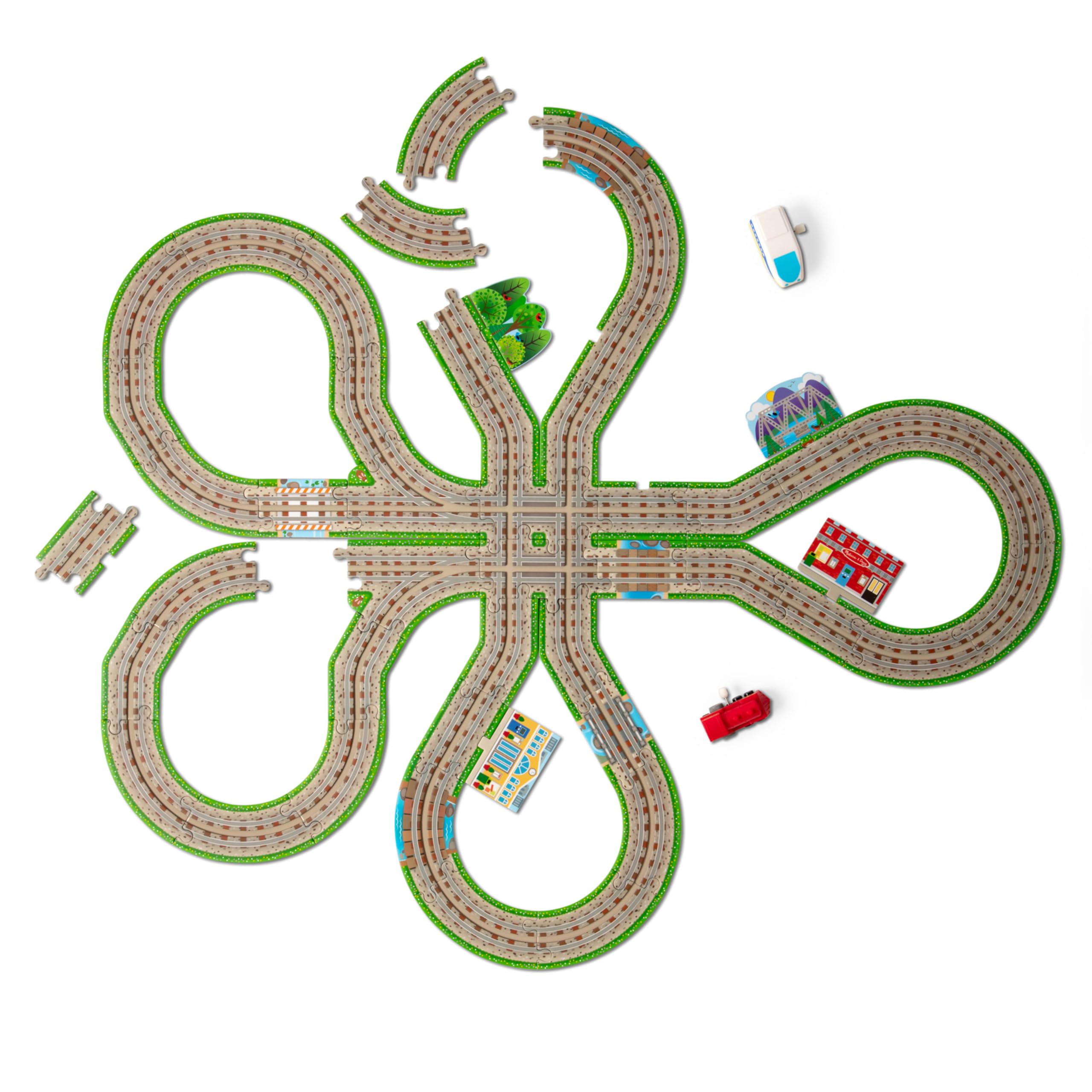 BYO Tracks - Puzzle da pavimento