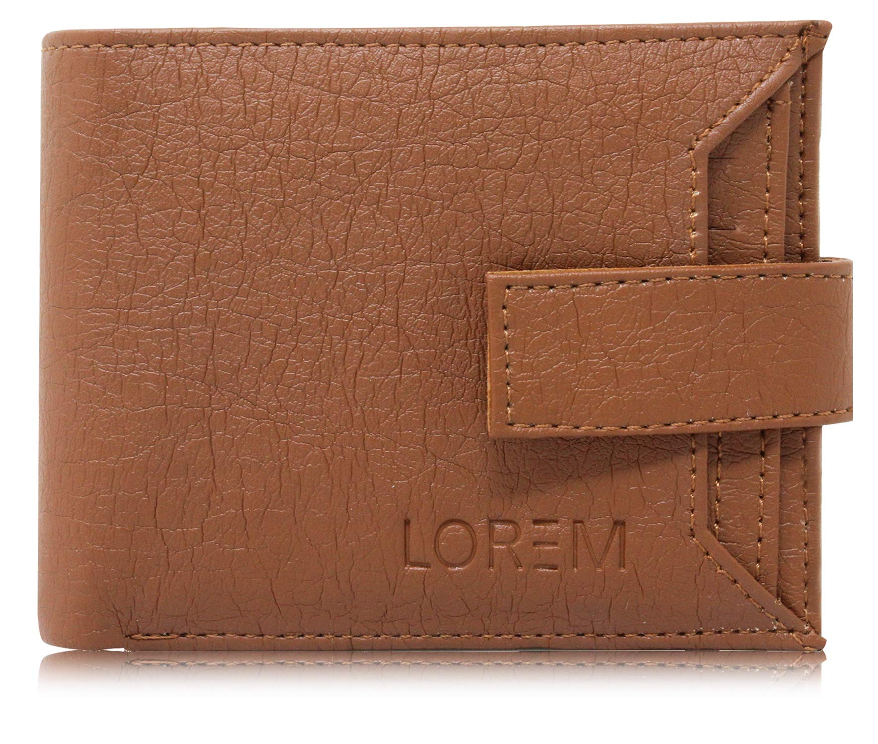 Men Additional/Removable Card Slot Artificial Leather Wallet | Stylish Artificial Leather Wallet for Mens | Genuine Artificial Leather Mens Wallet-image-14