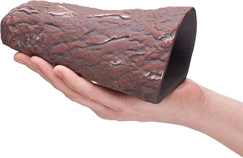 Miniatura 9 de Plecoceramics Pleco Cueva Cono Cría de Cerámica Decoraciones Pecera Acuario (Gris)