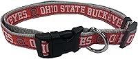 Vista 19 de Collar para mascotas NCAA - Resistente, fuerte, duradero y ajustable, collar de perro NCAA -, Alabama Crimson Tide, S, Team