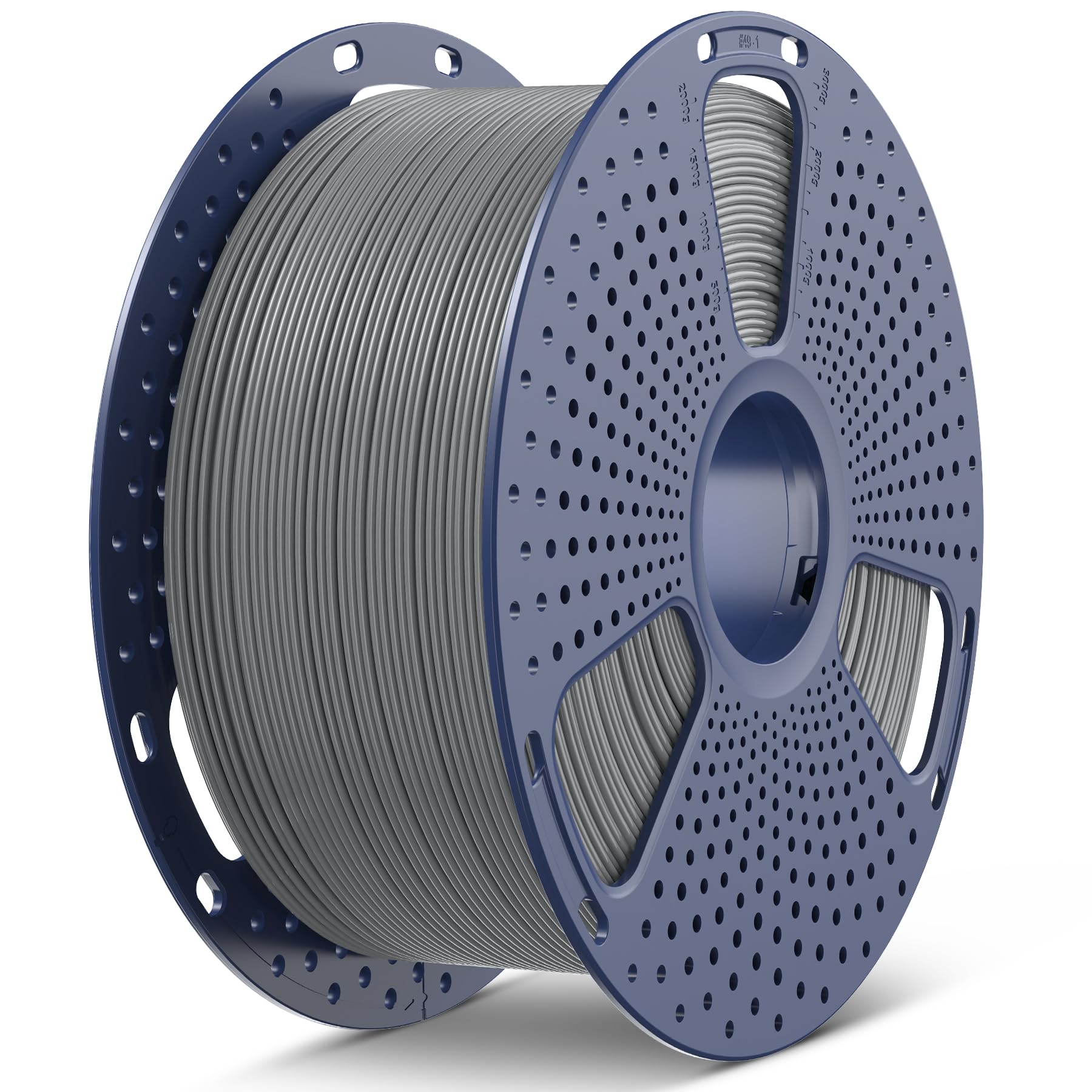 SUNLU PLA 3D Printer Filament, Large Spool, Grey, 3KG