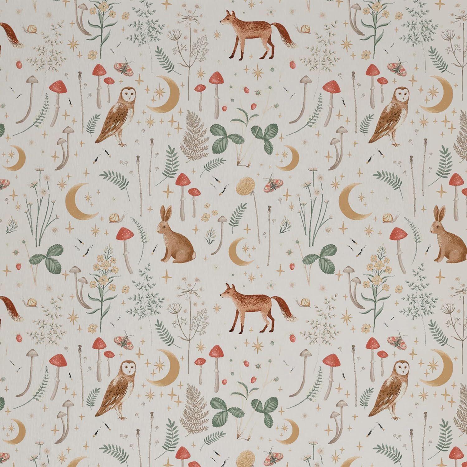 Catherine Lansfield Enchanted Twilight Wallpaper, Natural