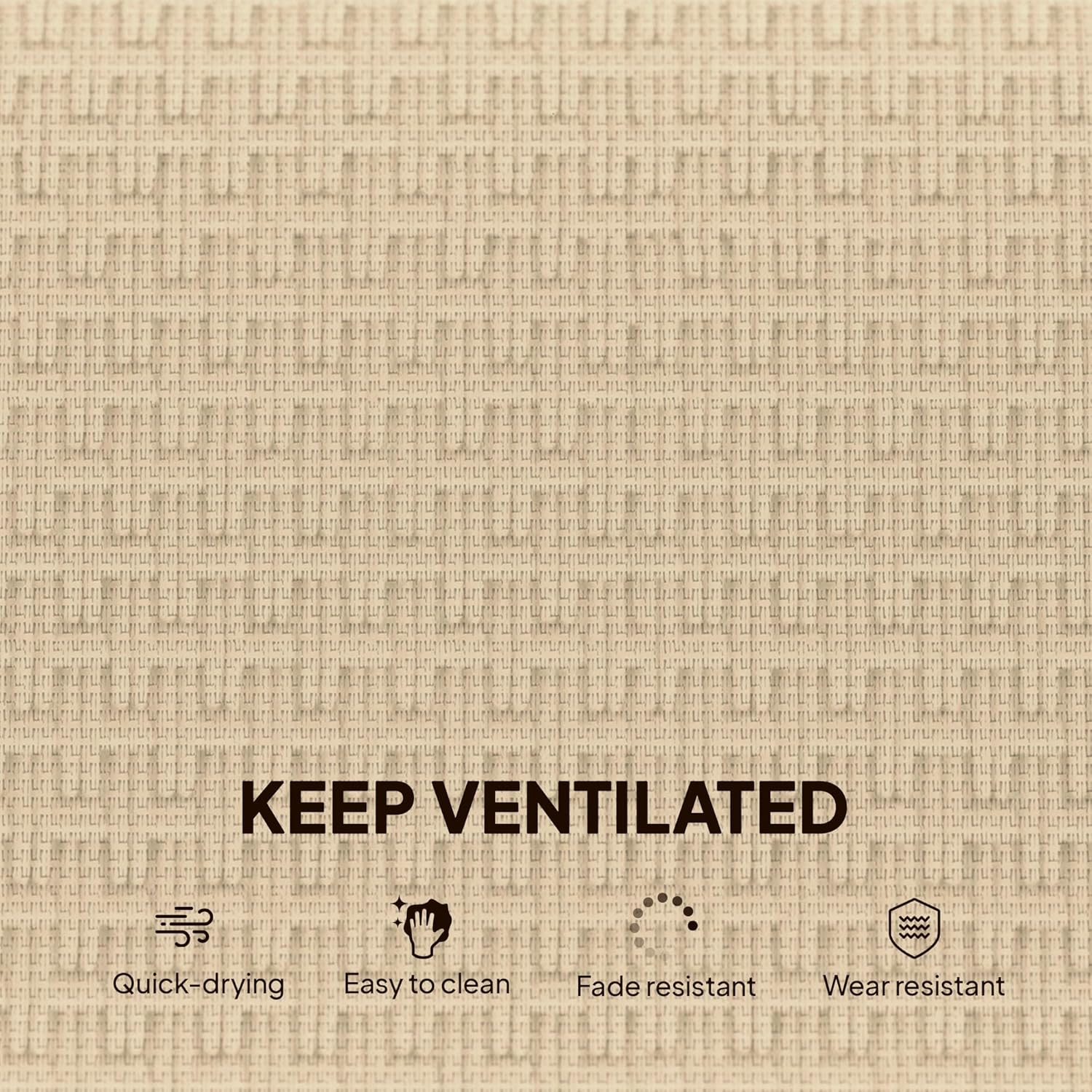 Outsunny Outdoor Glider Chair Set of 2, Gliders for Outside Patio with Smooth Gliding Mechanism and Lightweight Construction for Backyard, Khaki