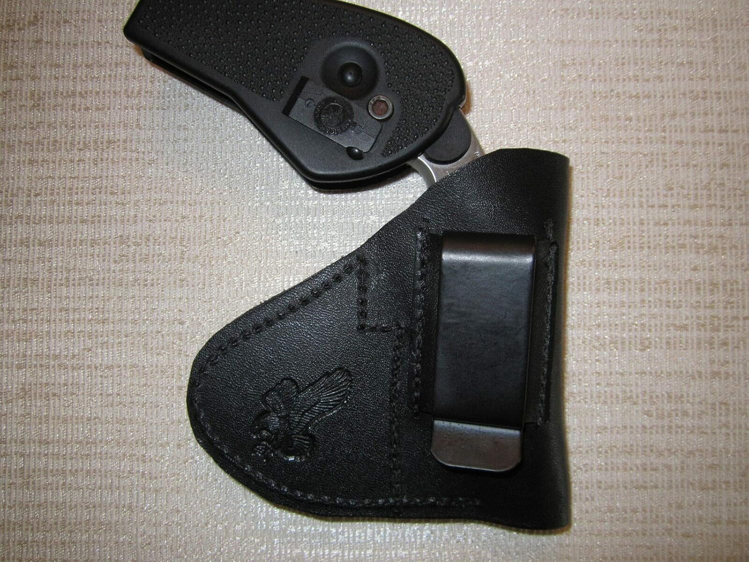 Fits NAA Pug mini Revolver, Leather Iwb & Pocket Holster