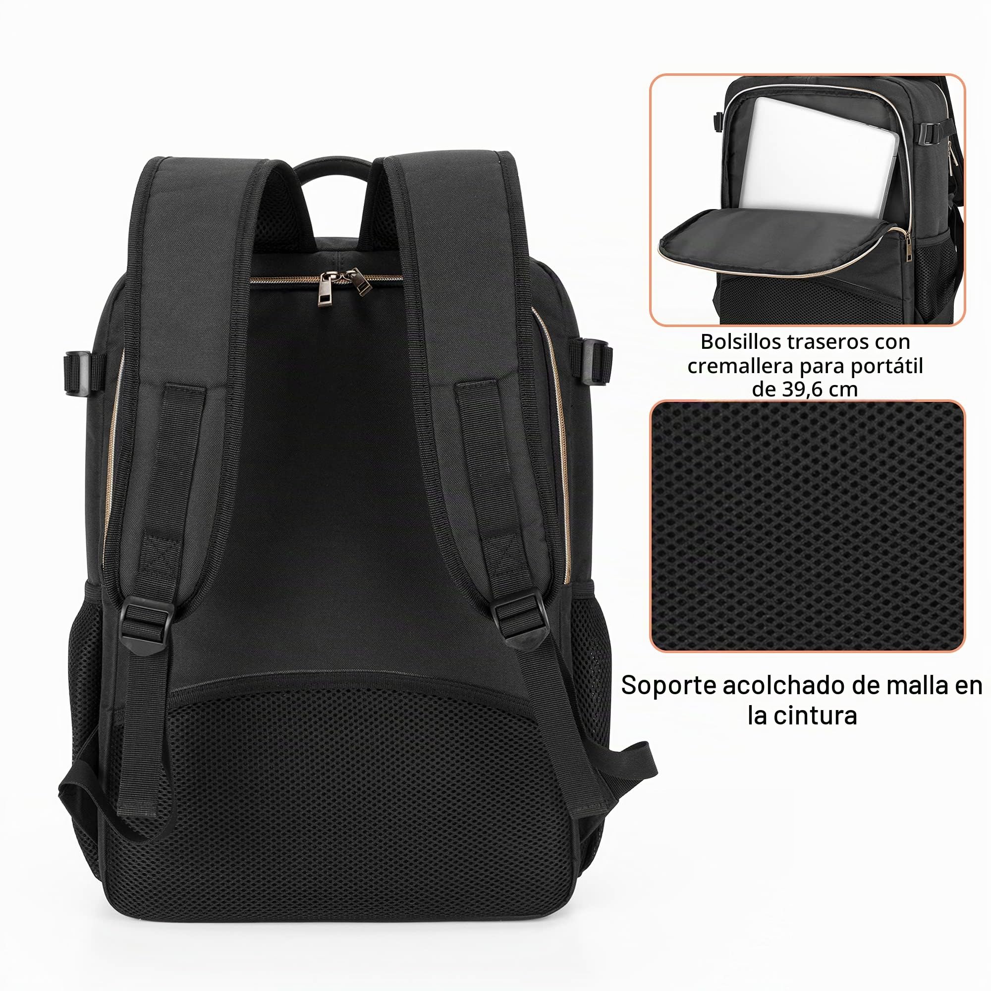 Trunab Mochila para 3900 Tarjetas sin Fundas Protectoras, Estuche Cartas Magic con Divisores Ajustables Que Se Adapta al Tapete de Juego, Compatible con Cards Against Humanity-Versión Mejorada
