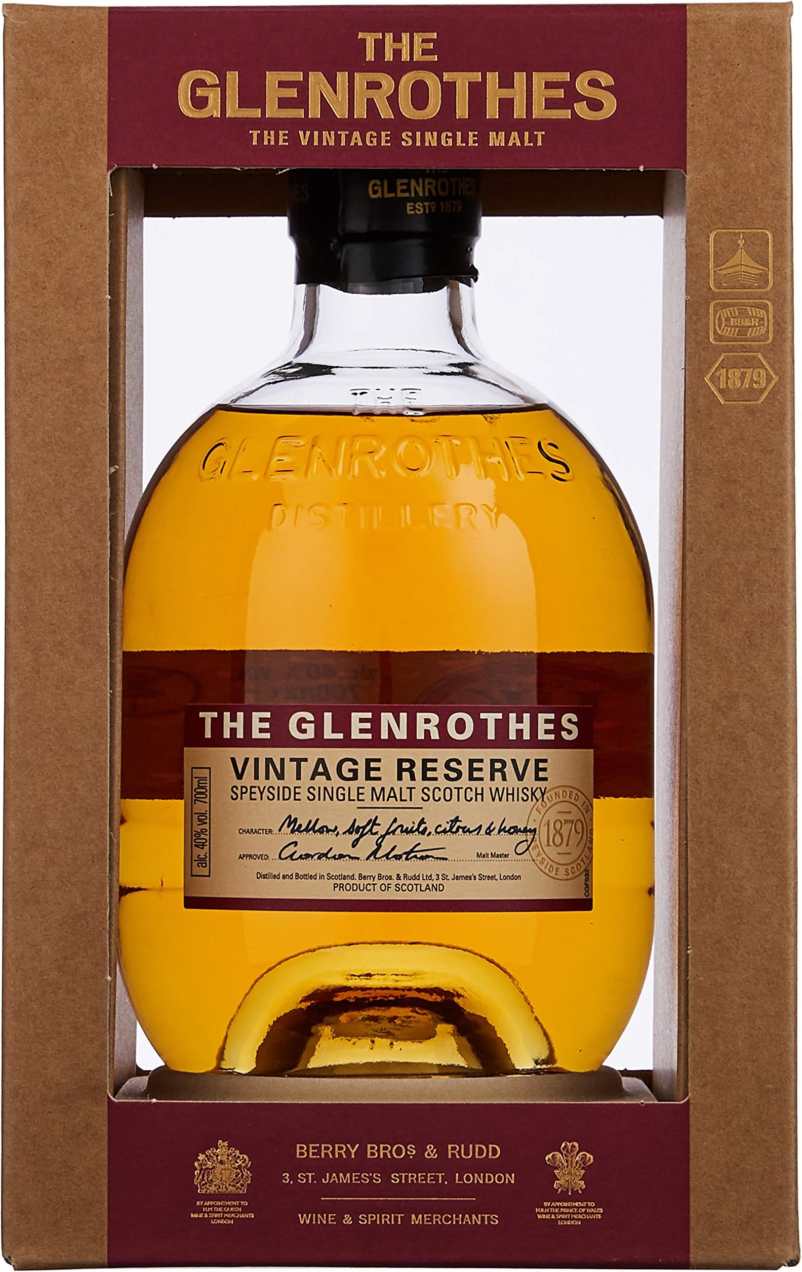 Glenrothes Vintage Reserve with Gift Bag (700 ml)