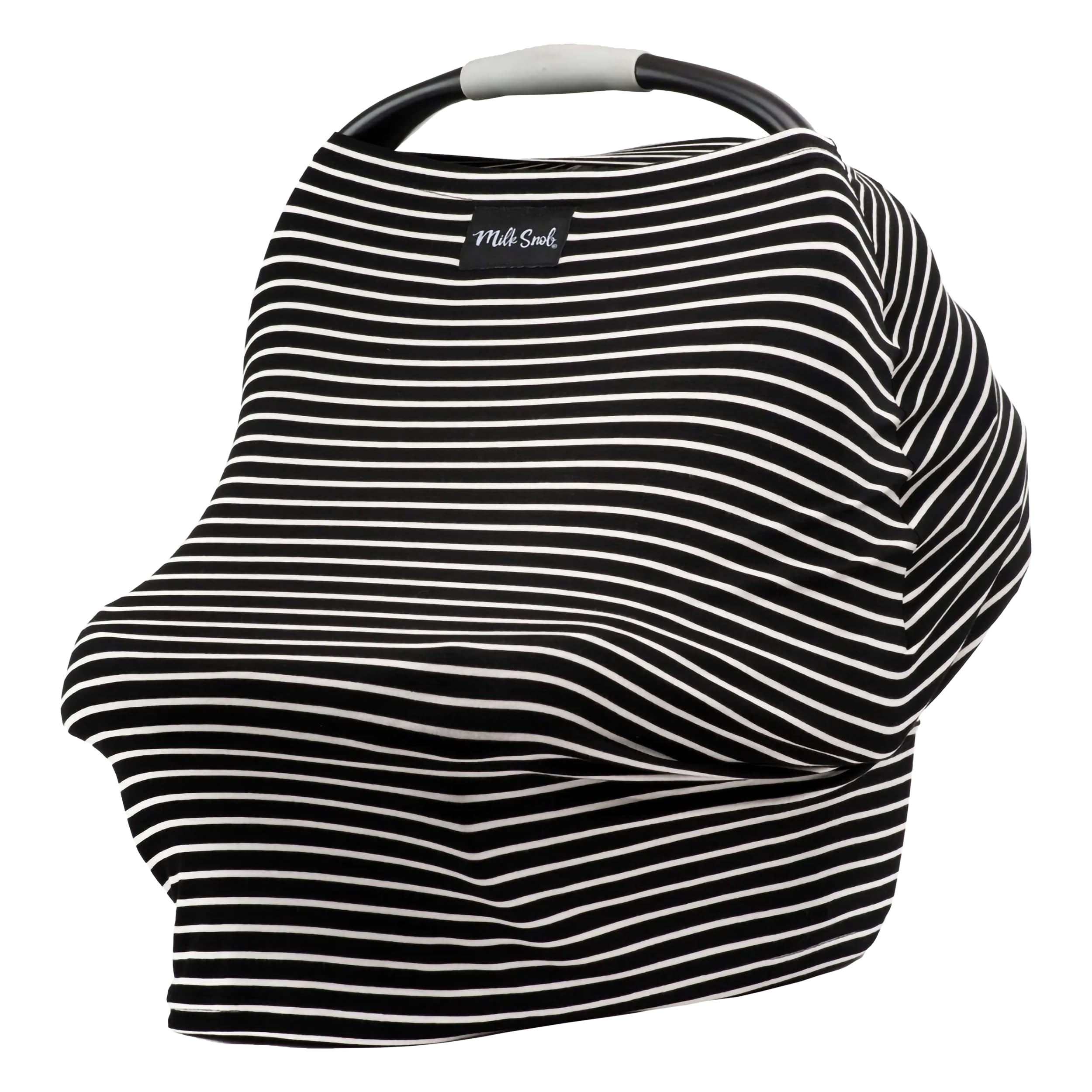 Milk Snob Cover MODERN STRIPE | Panno per allattamento premium, coprisedile e fodera per seggiolino auto | Sciarpa per allattamento, fodera per allattamento