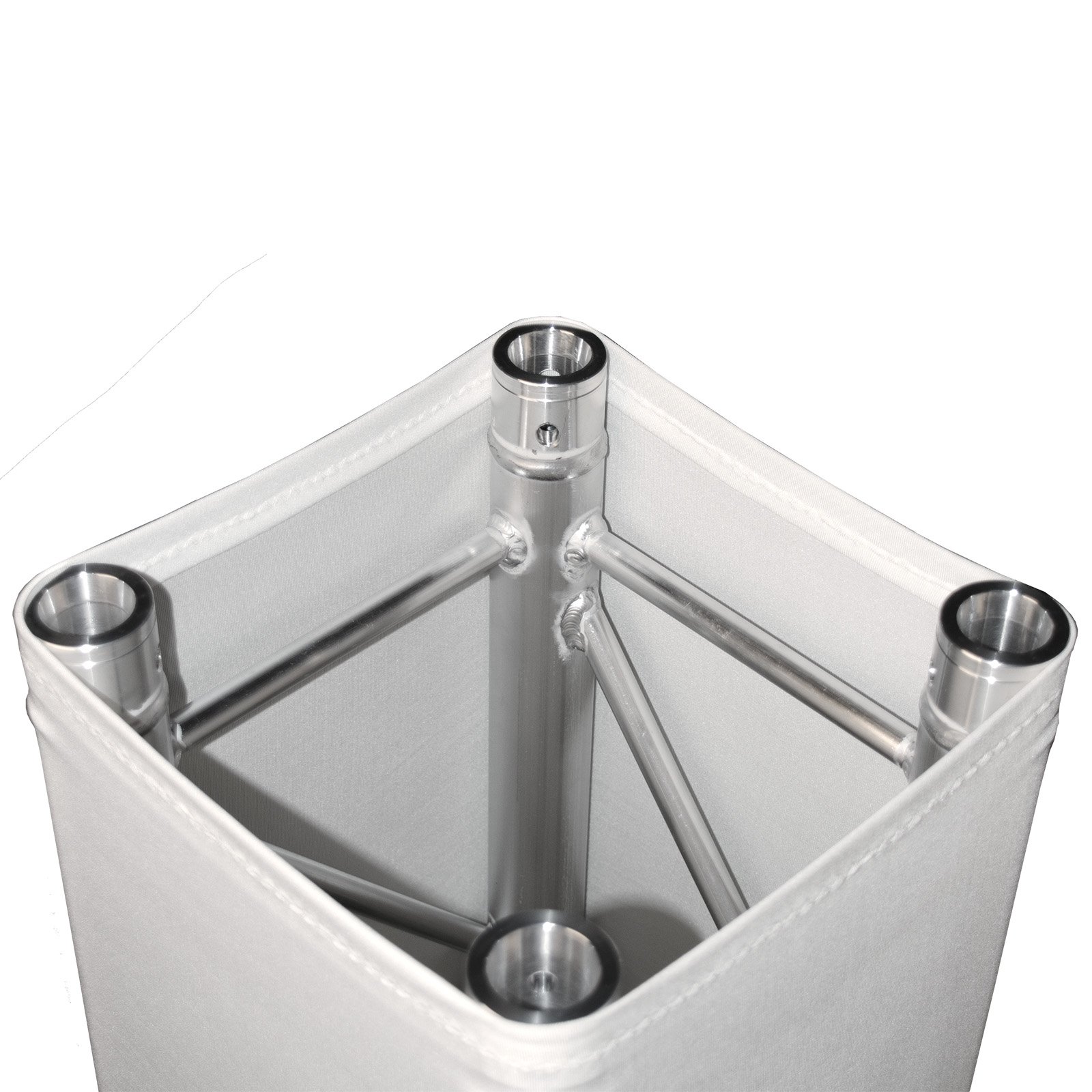 Expand Housse Pour Traverse 3m Blanc - Revêtement Pour Structure Scène - Couverture Pour F33 Et F34 - Stretch