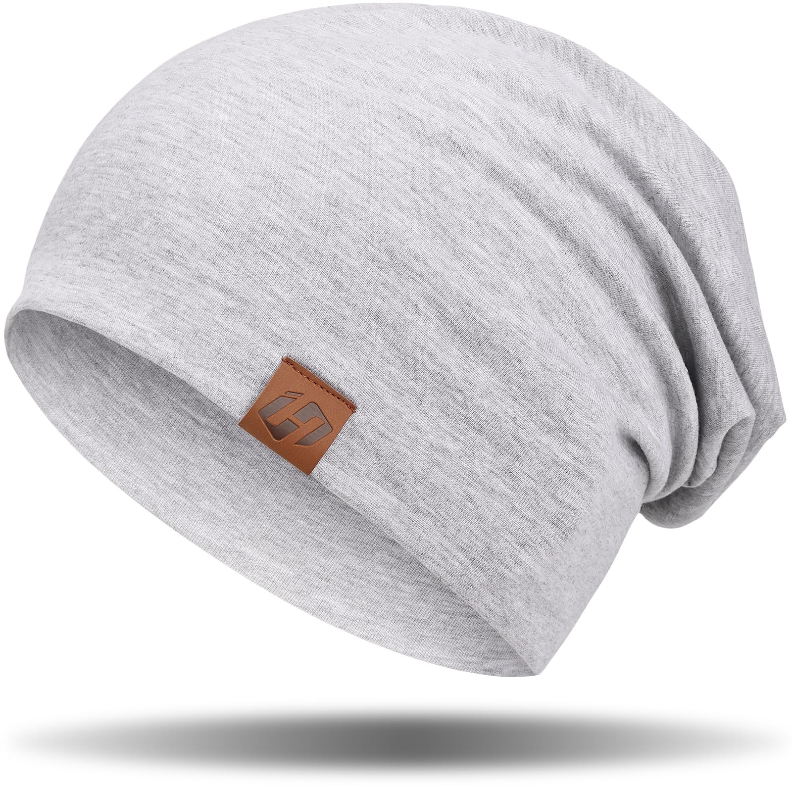 GXCROR - Berretto unisex, in cotone, morbido e sottile, leggero, traspirante, per tutte le stagioni