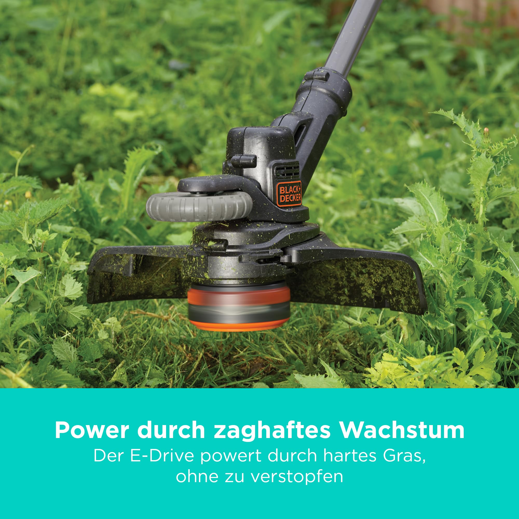 BLACK+DECKER POWERCONNECT Akku-Rasentrimmer (ohne Akku und Ladegerät), 28cm, STC1820PCB-XJ