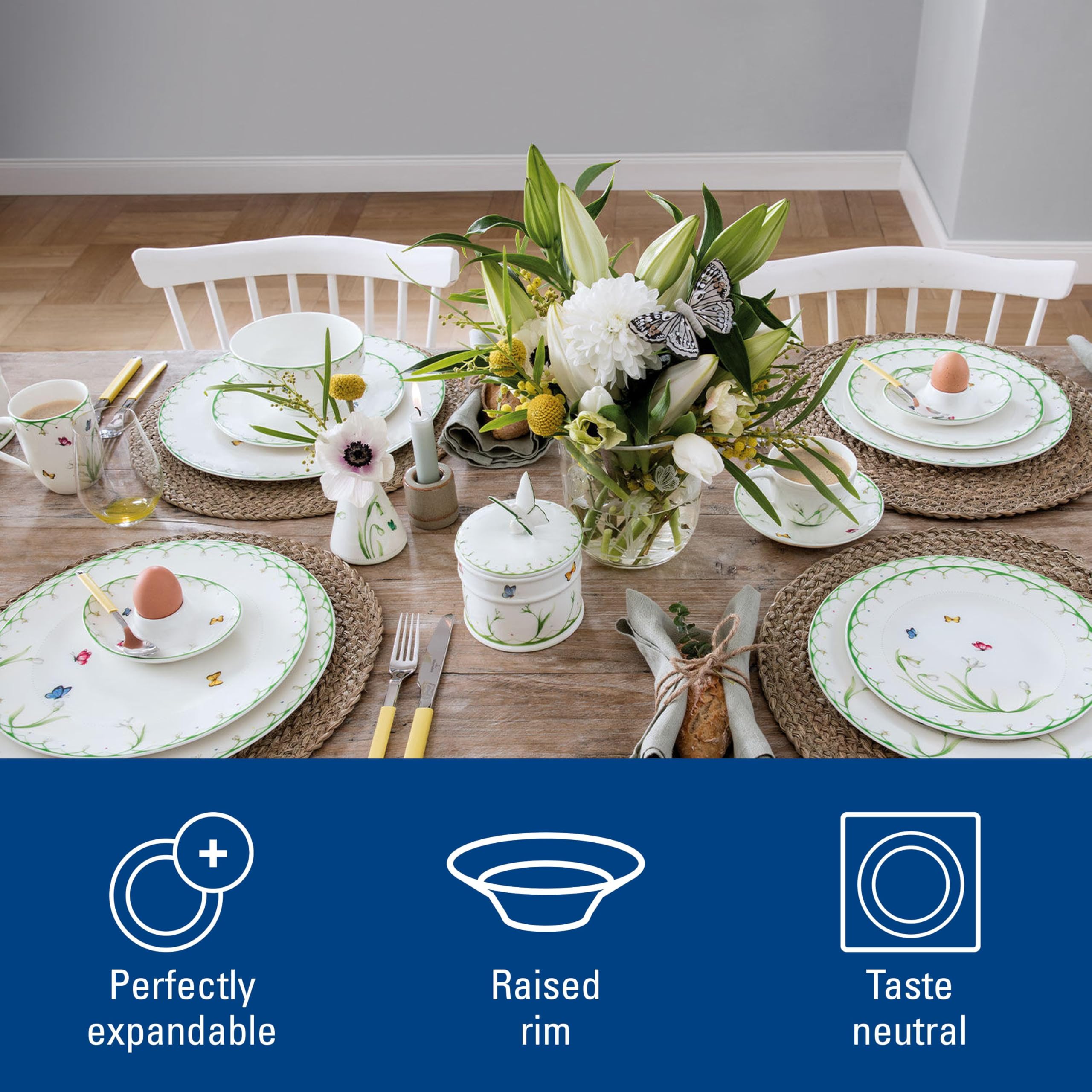 Villeroy＆Bochビレロイ&ボッホ エリアントス プレートひまわり 3枚 Amazon.co.jp: (ビレロイ＆ボッホ)Villeroy&Boch フレンチガーデン
