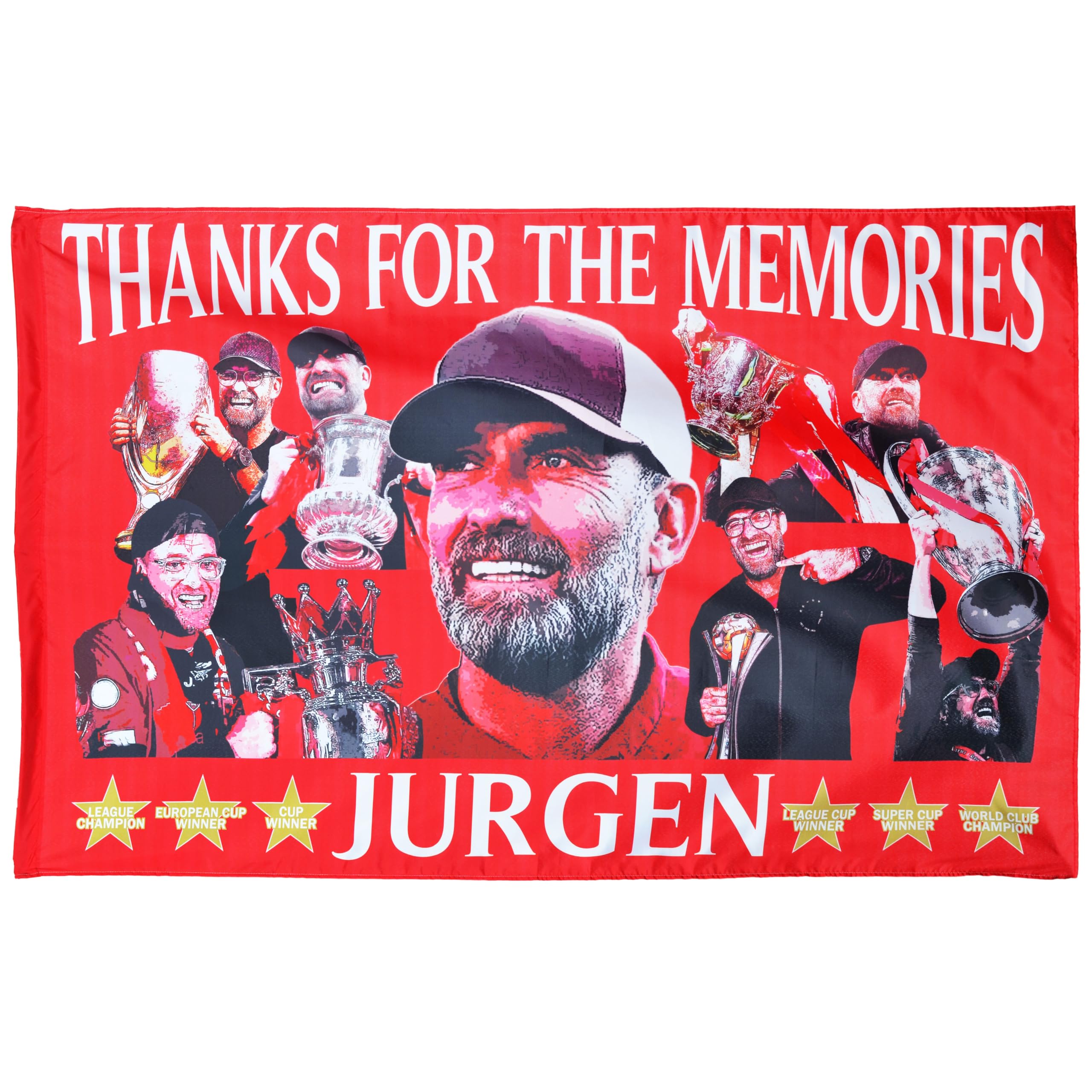 Klopp Flag - Memories Large 5' x 3'