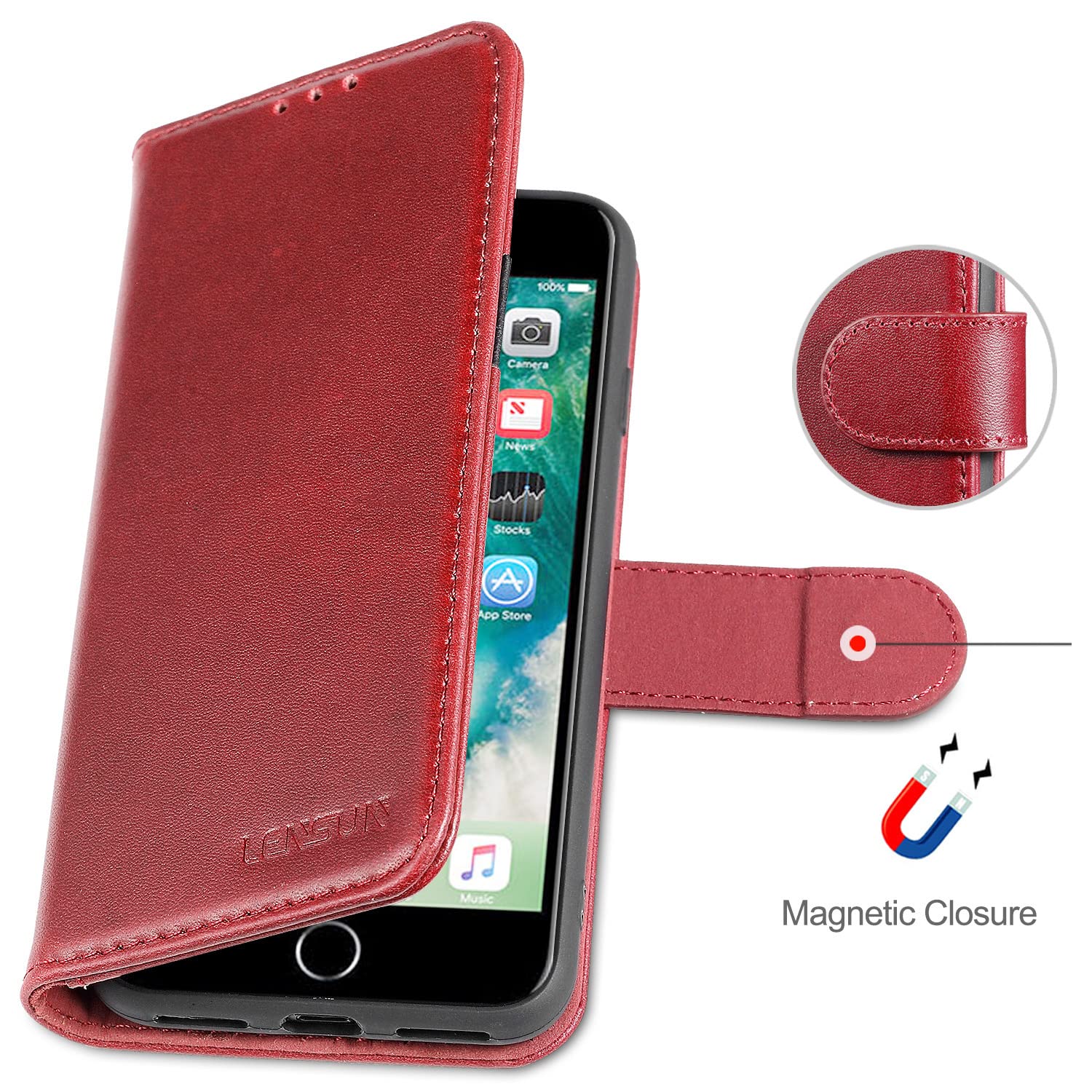 Tech Protection MagSafe iPhone SE 2022 / SE 2020 / 8 / 7 hoesje doorzichtig Tech Protection MagSafe iPhone SE 2022 / SE 2020 / 8 / 7 hoesje doorzichtig