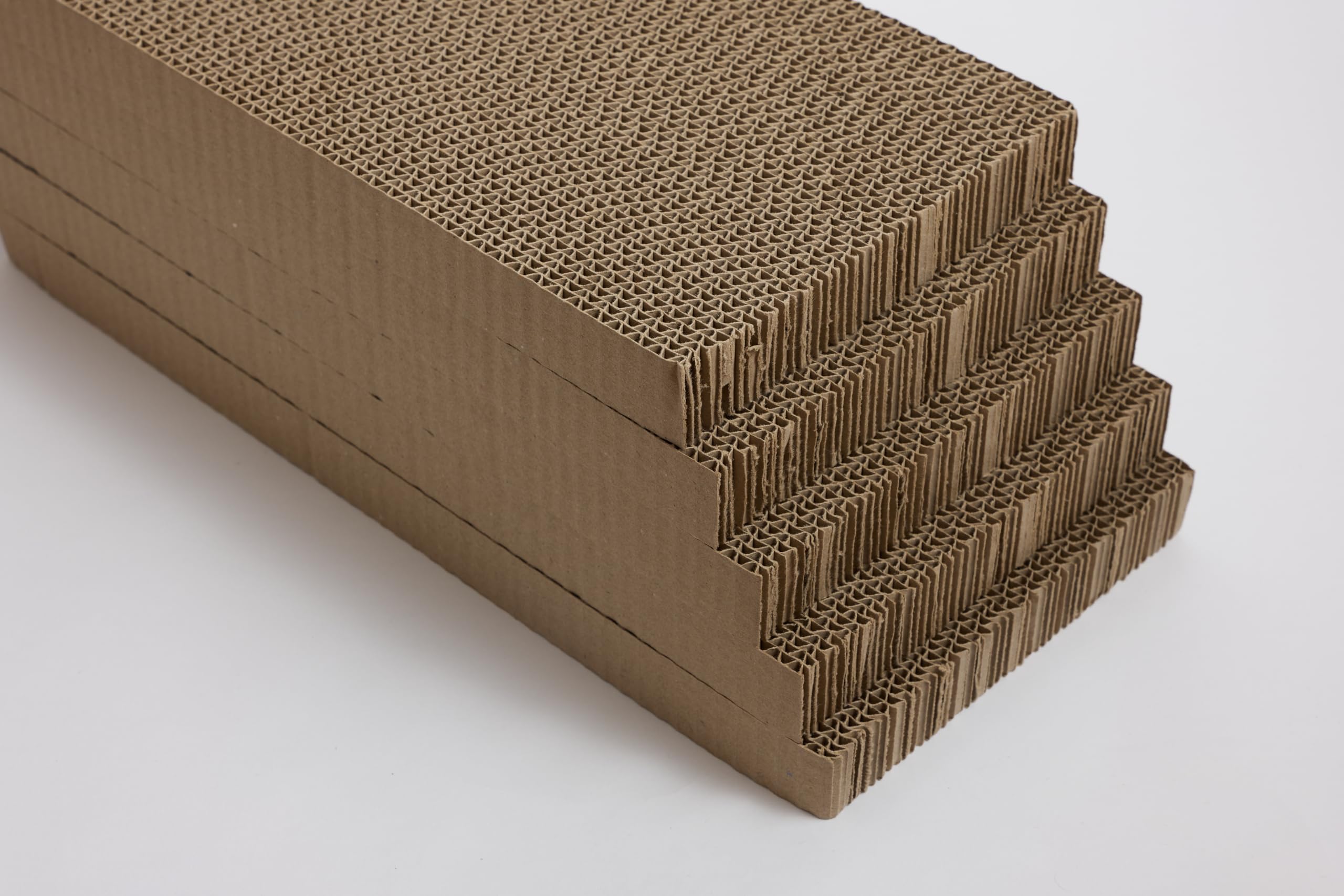 KOCHO Cat Scratcher Value Pack, 5-Count Honeycomb Cardboard Boards, 17.5