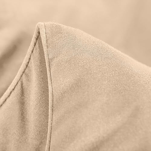 Miniatura 8 de Utopia Bedding Edredones tamaño King, relleno de edredón para todas las estaciones, edredón alternativo de plumón cosido en caja con pestañas en las